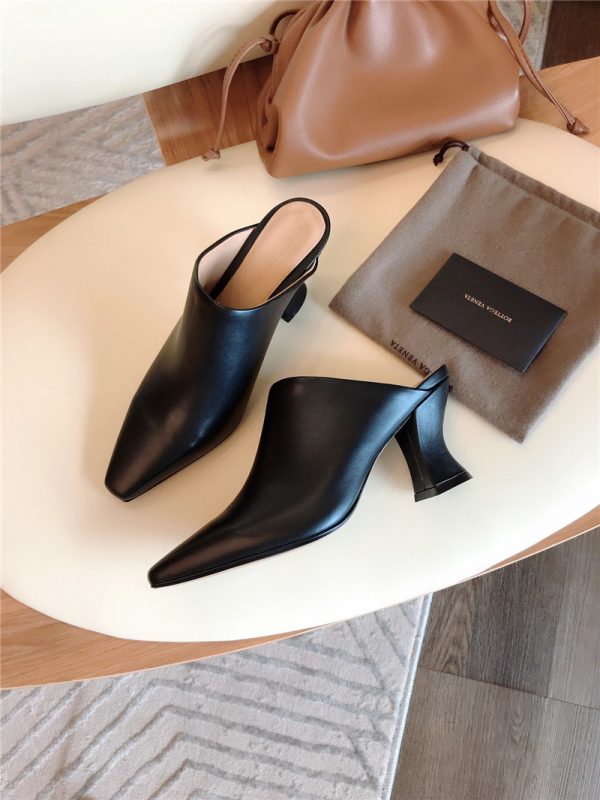 Bottega Veneta block heel sandals