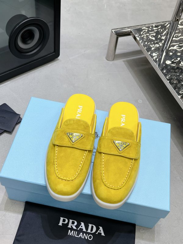 Couples Prada 2023 latest loafers half slippers B