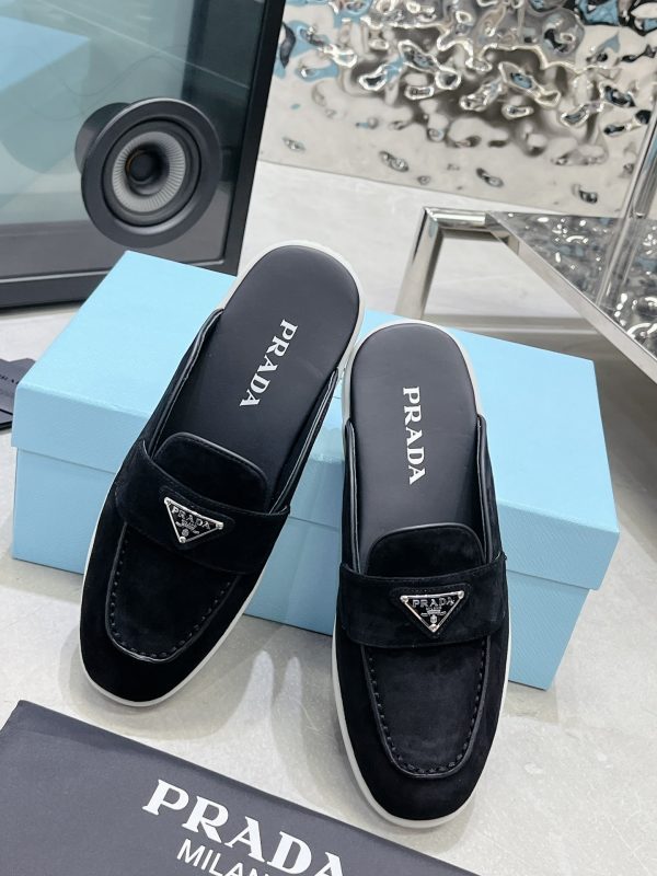 Couples Prada 2023 latest loafers half slippers C