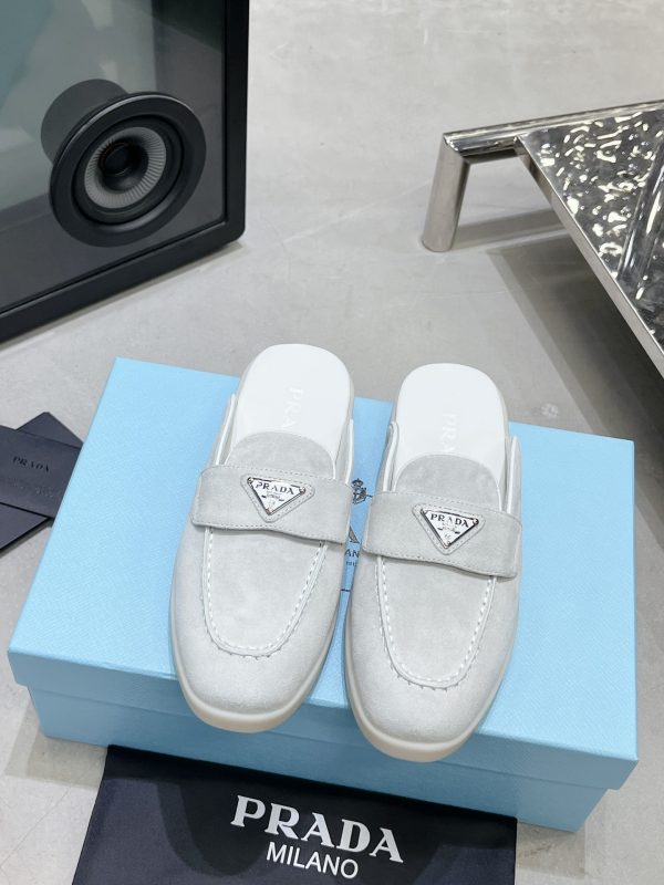Couples Prada 2023 latest loafers half slippers D