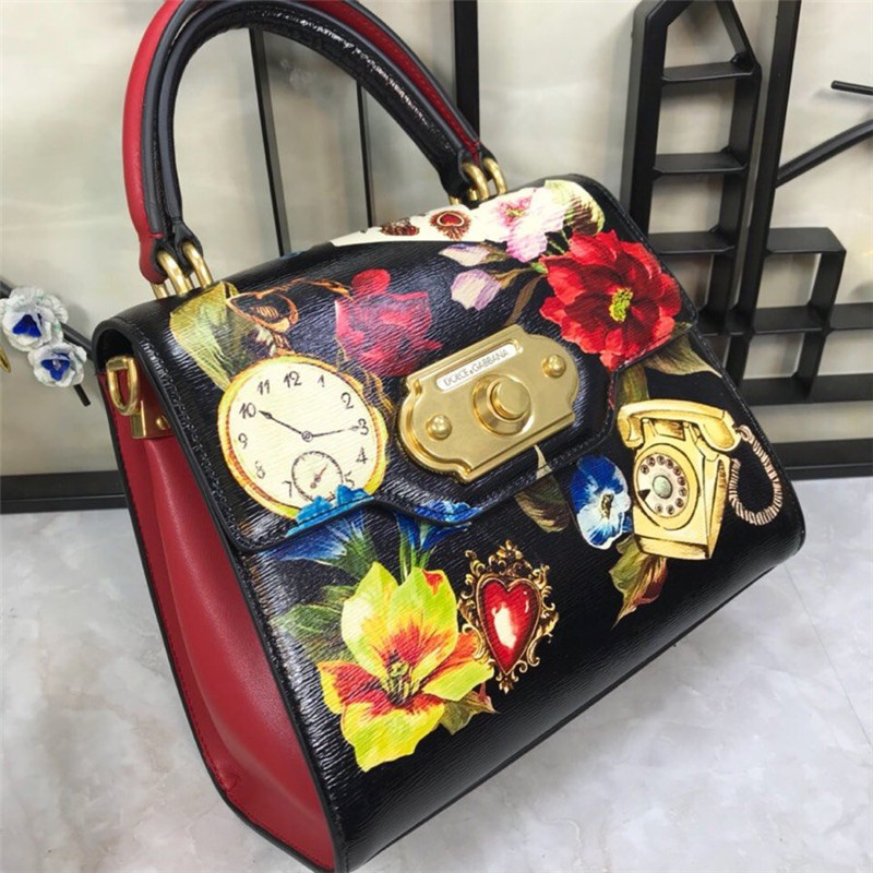 Dolce & Gabbana d&g doorbell floral-print bag - Image 2