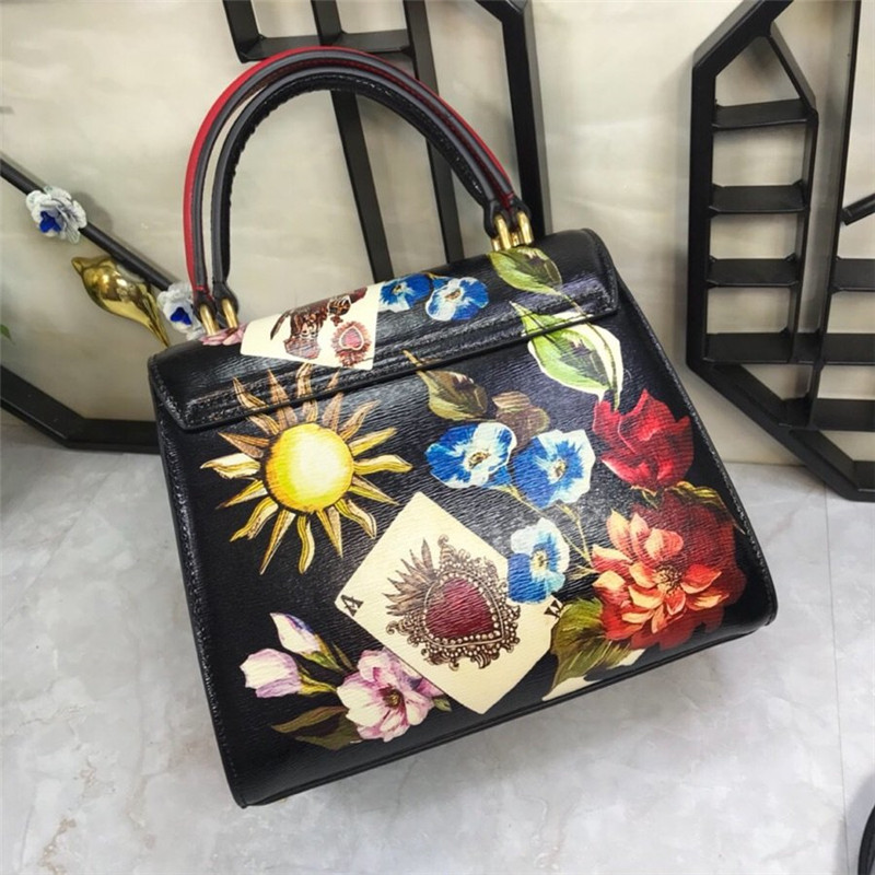 Dolce & Gabbana d&g doorbell floral-print bag - Image 3