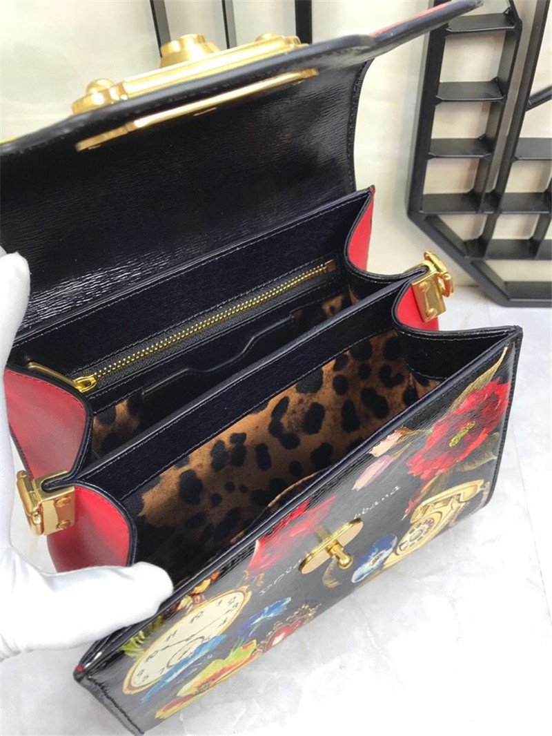 Dolce & Gabbana d&g doorbell floral-print bag - Image 6