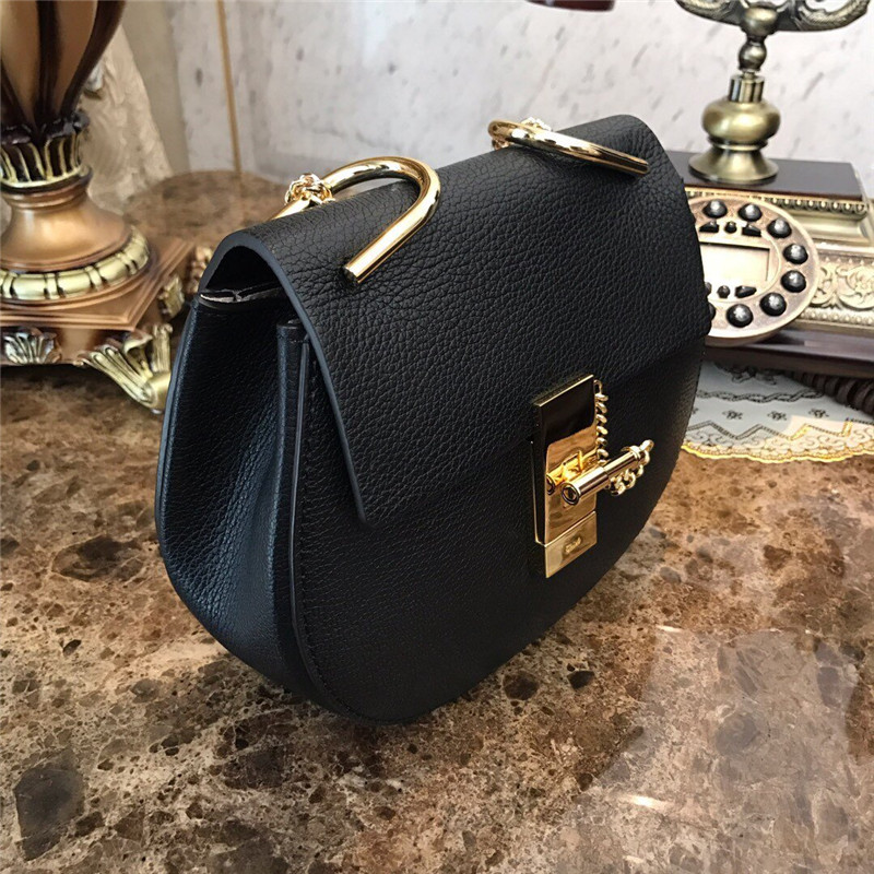 chloe mini drew bijou bag black - Image 3