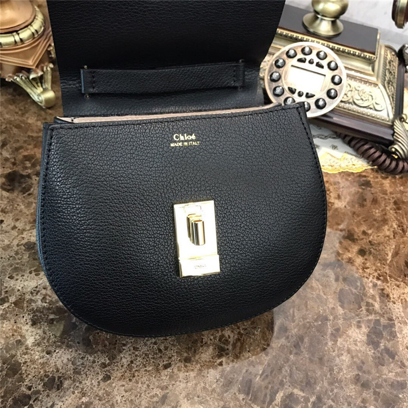 chloe mini drew bijou bag black - Image 8