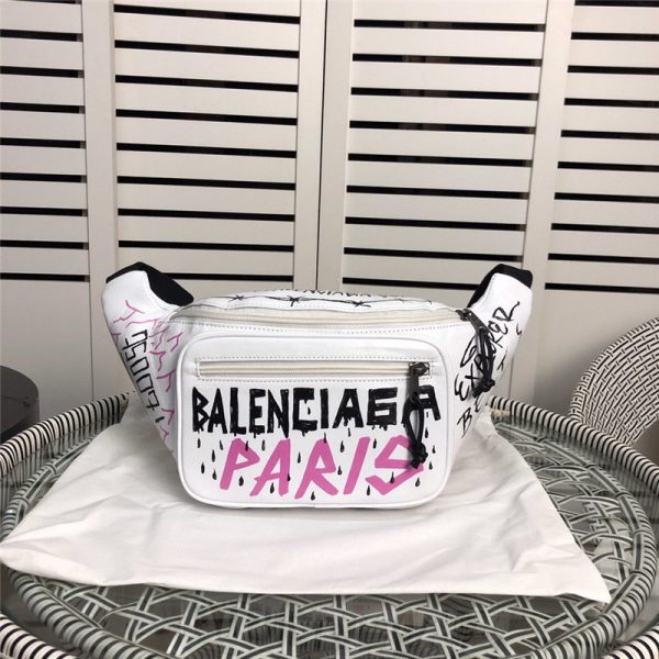 BALENCIAG graffiti belt bag