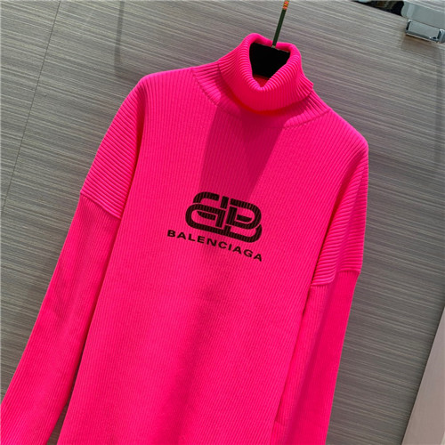 balenciaga logo turtleneck sweater - Image 3
