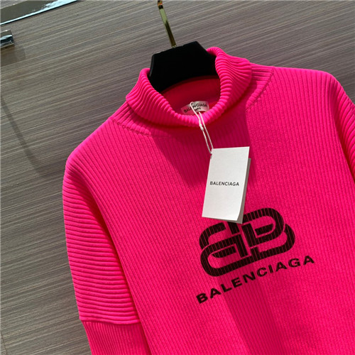 balenciaga logo turtleneck sweater - Image 6