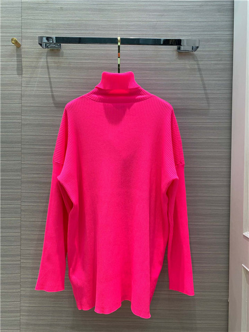 balenciaga logo turtleneck sweater - Image 2