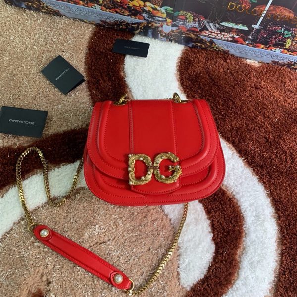dolce gabbana Amore shoulder bag red