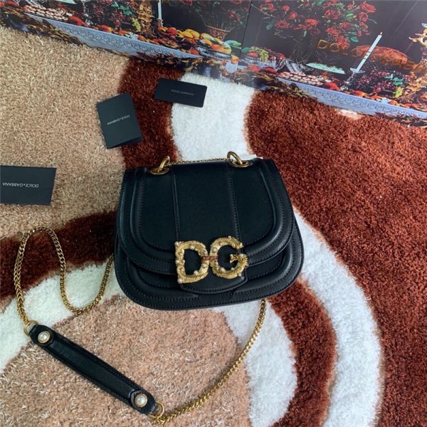 dolce gabbana Amore shoulder bag black