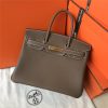 hermes birkin 30  gray