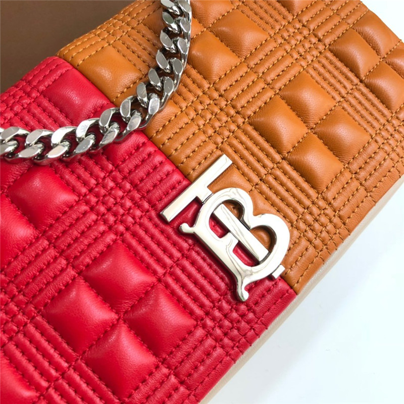 Burberry Small Horseferry Print Quilted Lola Bag - Image 4