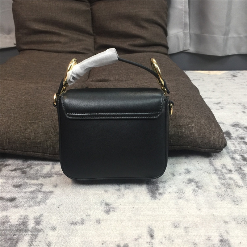 chloe c mini square bag black - Image 2