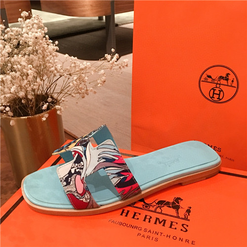 hermes flat slippers - Image 8
