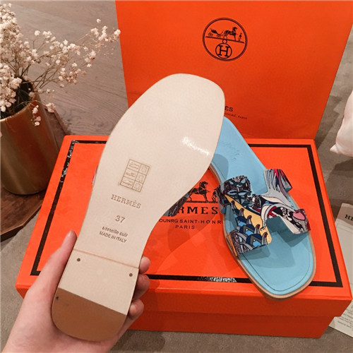 hermes flat slippers - Image 9