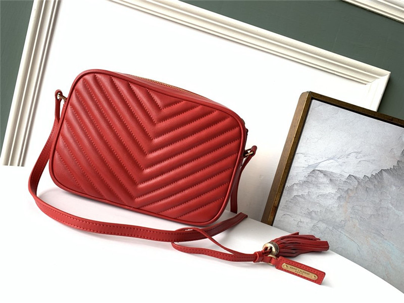 ysl lou camera bag red - Image 2