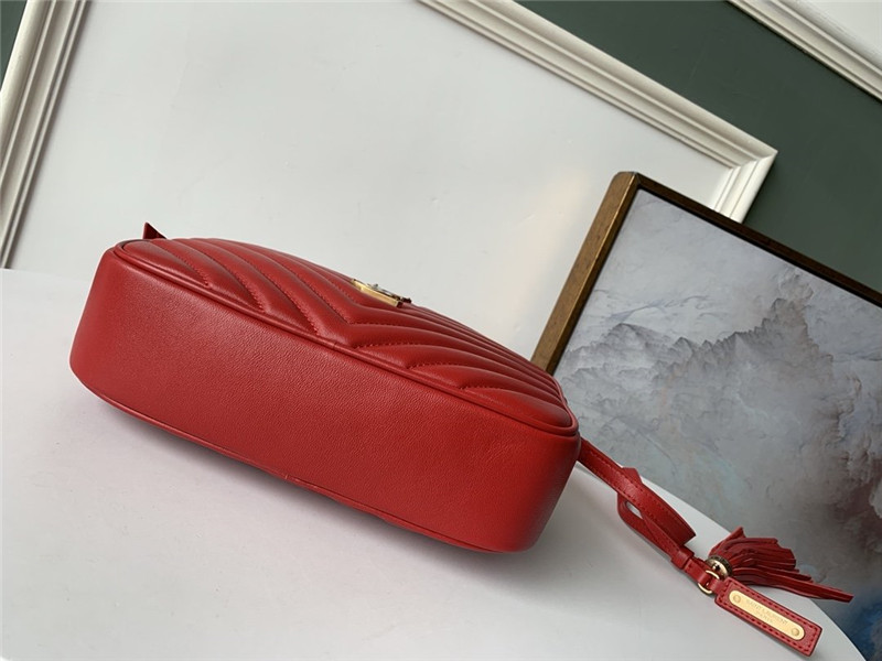 ysl lou camera bag red - Image 3
