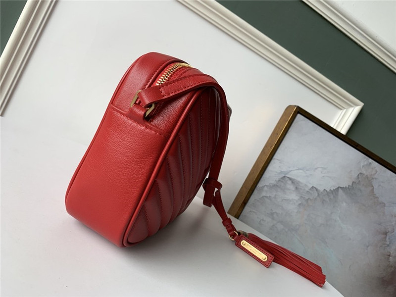 ysl lou camera bag red - Image 5