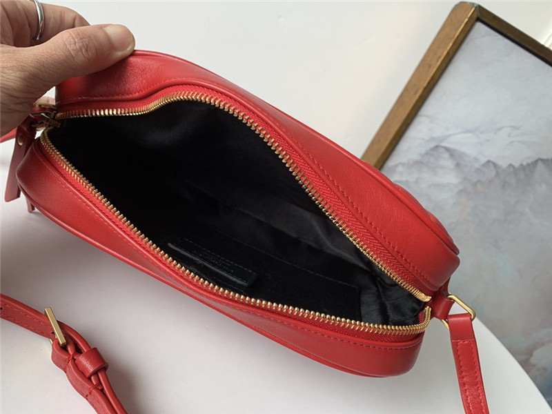 ysl lou camera bag red - Image 9