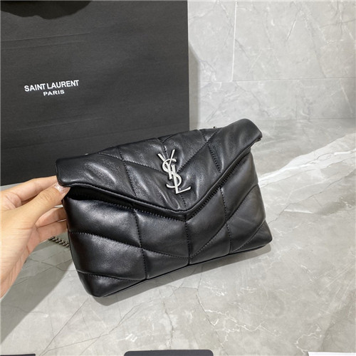 ysl loulou puffer mini bag black - Image 8