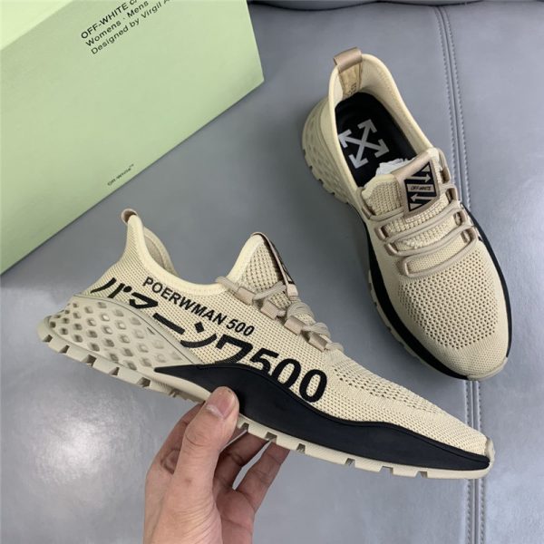 Off-White Leather Sneaker