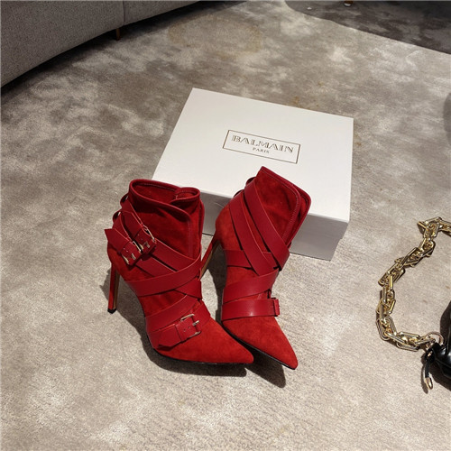 balmain booties replica shoes