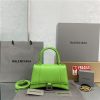 balenciaga hourglass bag green