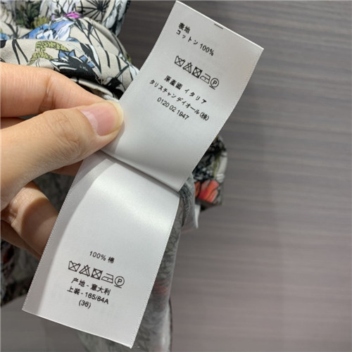 dior floral graffiti T-shirt - Image 6