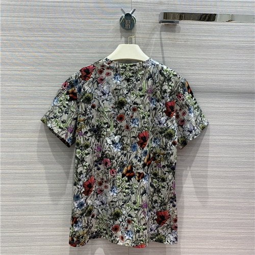 dior floral graffiti T-shirt - Image 2