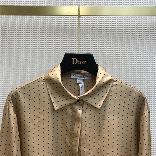 dior polka dot silk shirt - Image 8