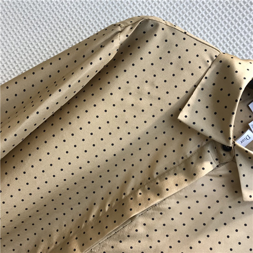 dior polka dot silk shirt - Image 3