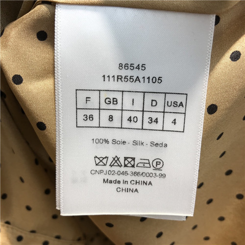 dior polka dot silk shirt - Image 9