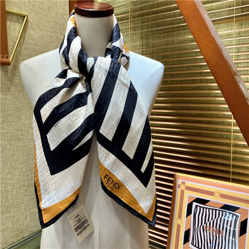 fendi silk scarf womens