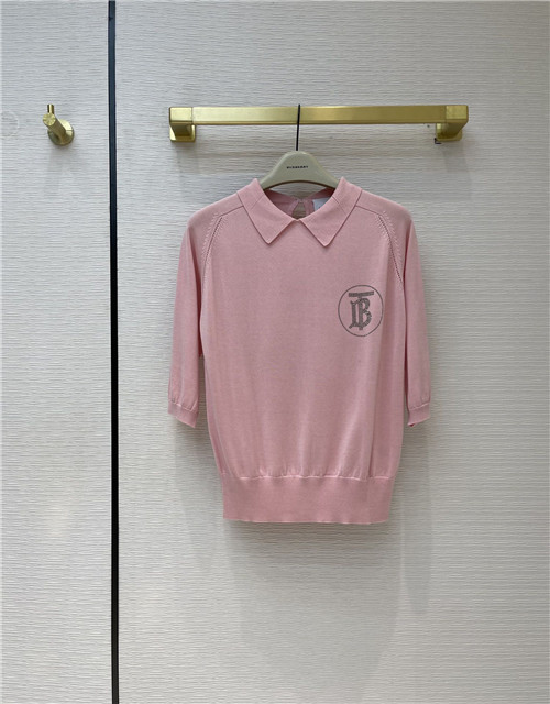 burberry short sleeve sweater
