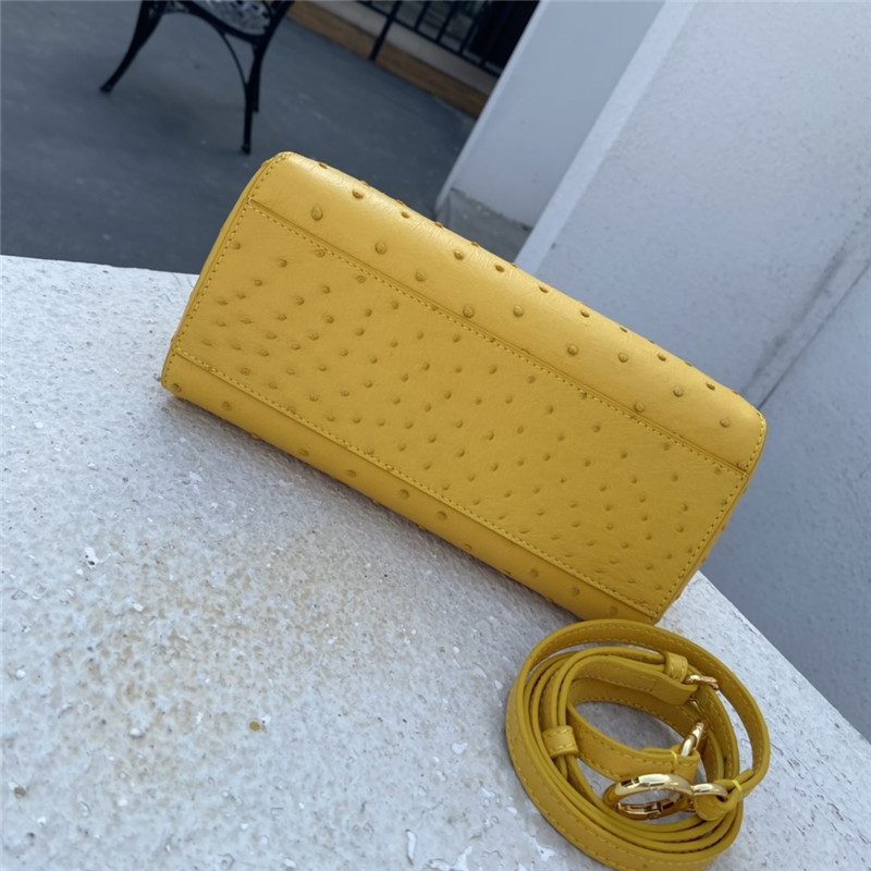 fendi ostrich leather peekaboo bag - Image 8