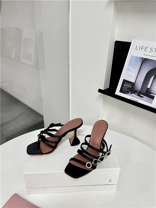 amina muaddi awge heels sandals