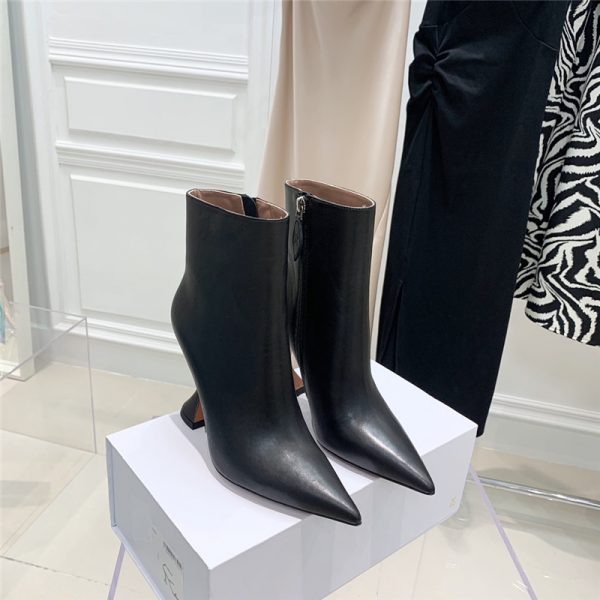 amina muaddi short boots