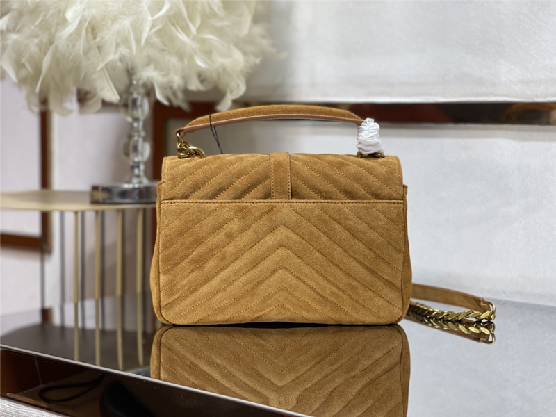 ysl monogram college nubuck leather bag - Image 2