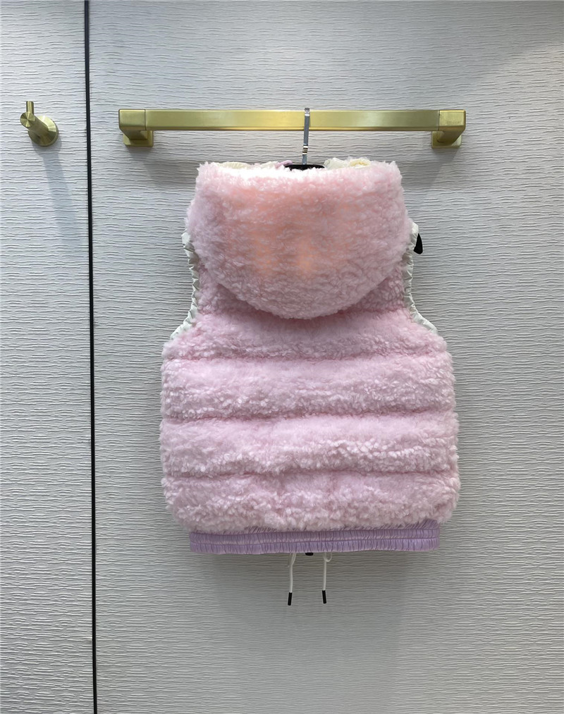 moncler lamb wool down vest - Image 2