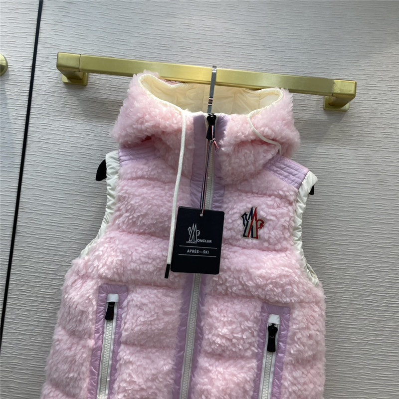 moncler lamb wool down vest - Image 6