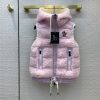 moncler lamb wool down vest