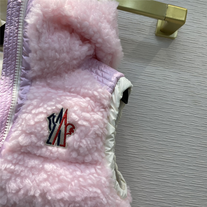 moncler lamb wool down vest - Image 9