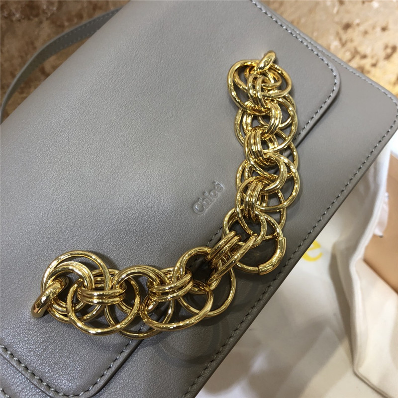 chloe drew bijou leather clutch bag - Image 5