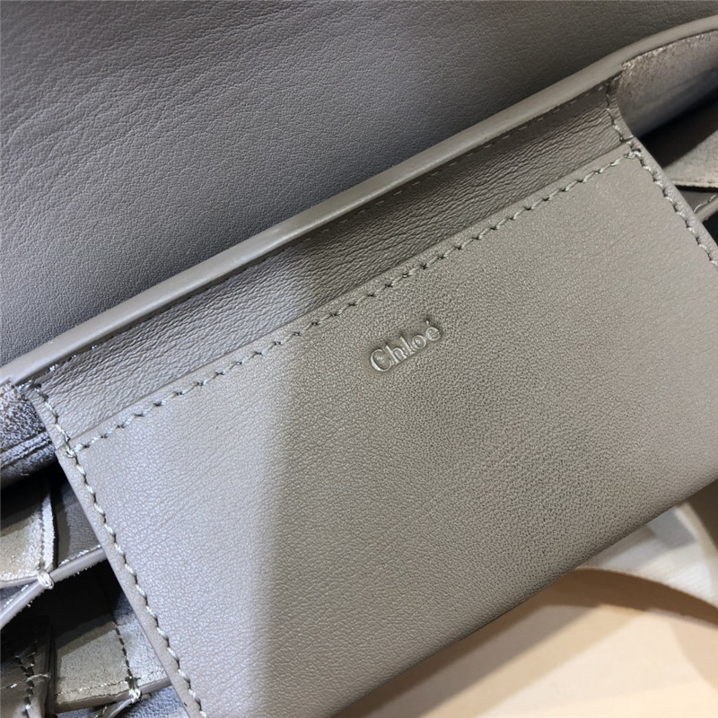 chloe drew bijou leather clutch bag - Image 8