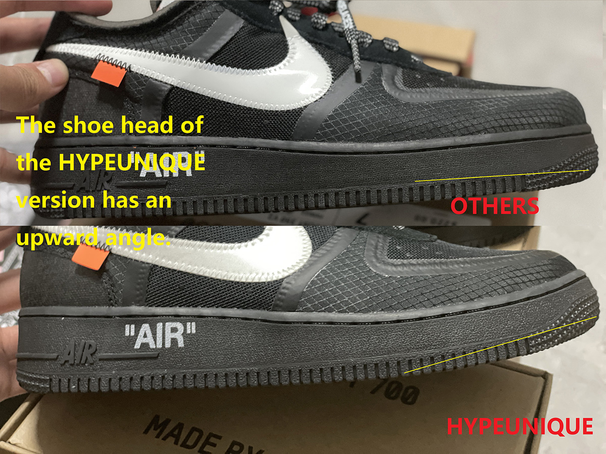 Off white air sale force 1 black replica