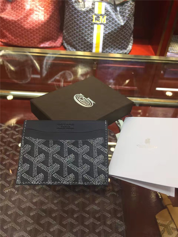 Goyard Card Holder Black - Image 2