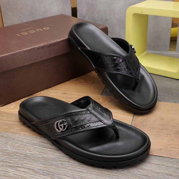 Gucci GG Slides Thong Sandals