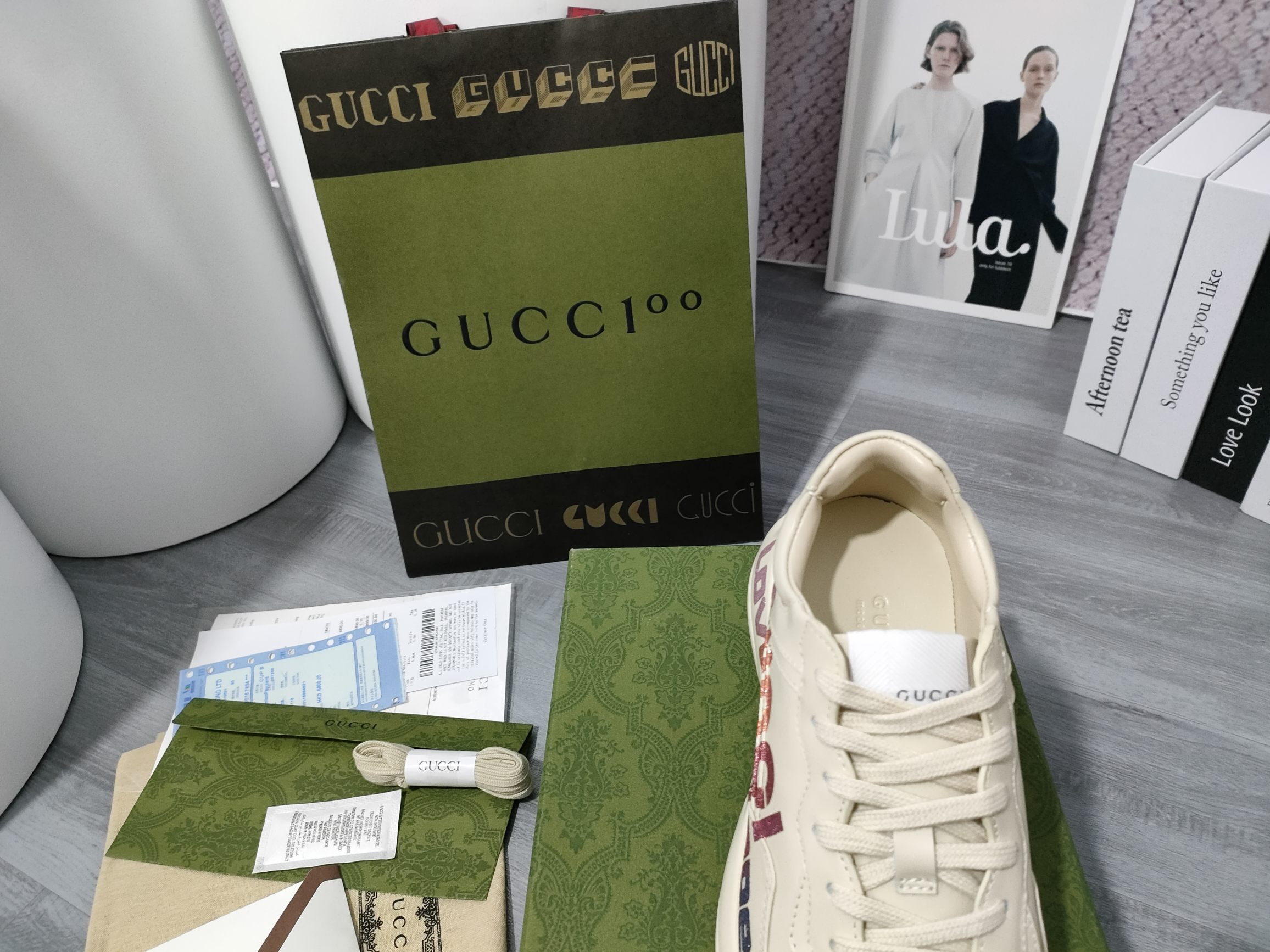 High version of Gucci dad shoes for couple K - Image 6
