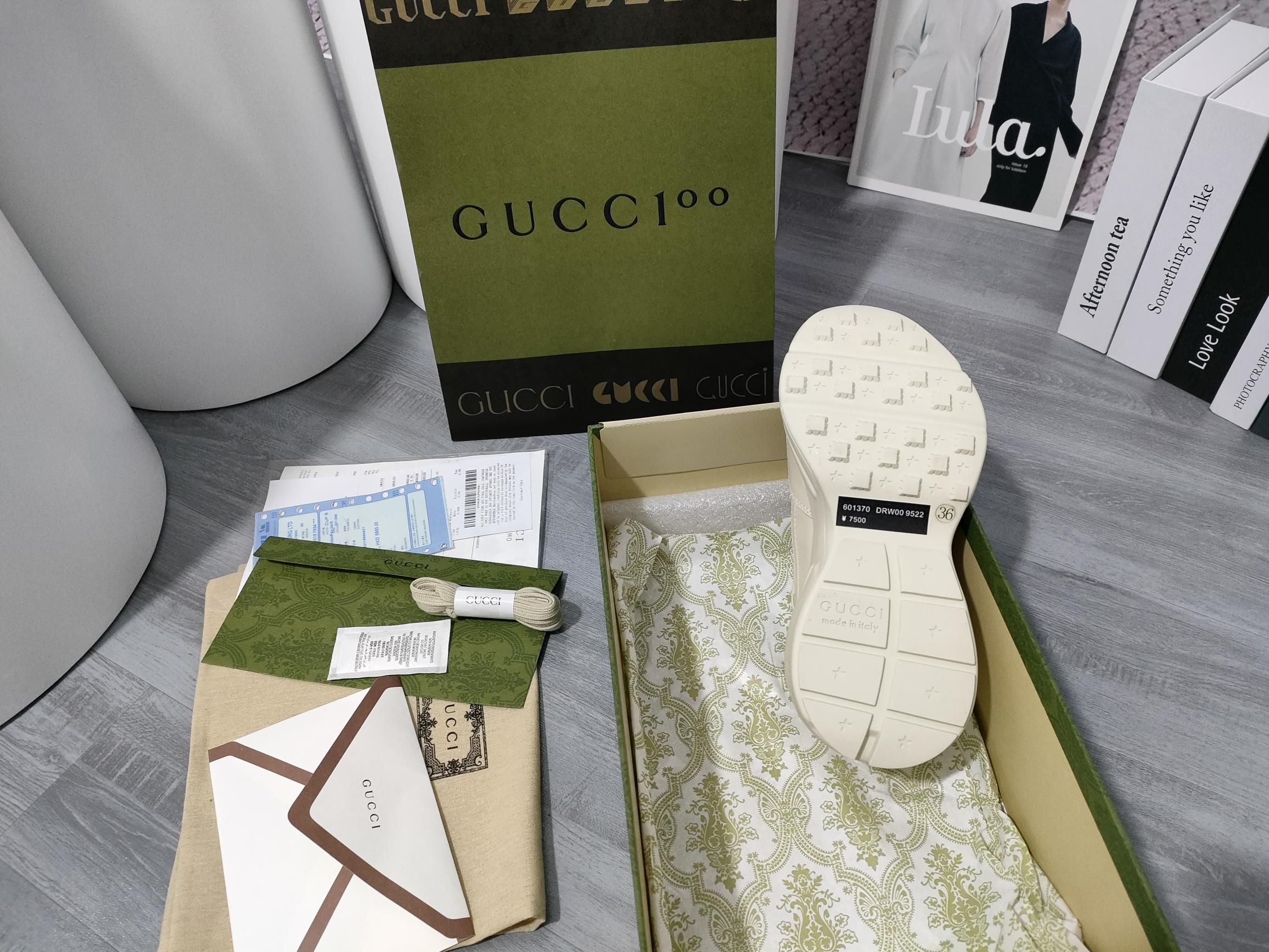 High version of Gucci dad shoes for couple K - Image 8